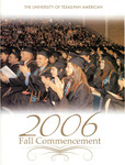 UTPA Commencement – Fall 2006
