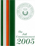 UTPA Commencement – Fall 2005