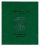 UTPA Commencement – Fall 2002