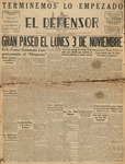 El Defensor (1930-10) by Santiago G. Guzman