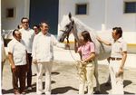 Photograph of Camilo Cienfuego's horse that he rode in Cuba