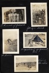 Page 29, Soldiers and maintenance personnel in outpost, Barn, Inspection of equipment, Soldiers digging trenches