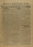 Gravity Irrigation News (1925-04) by Lower Rio Grande Valley Water Users' Association