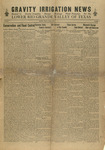 Gravity Irrigation News (1922-11) by Lower Rio Grande Valley Water Users' Association