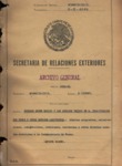 Archivo Historico De La Secretaria De Relaciones Exteriores L_E_1059 by Secretaria de Relaciones Exteriores