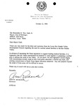 Letters from Governor Ann Richards, Lieutenant Governor Bob Bullock, and Dr. James Young: 1994