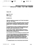 Letter from Dr. Stanley Fisch to Mayor William Card: 1994-10-05