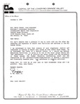 Letter from Mayor William Card to Betty Turner: 1994-10-06