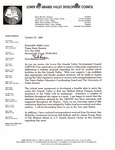 Letter from Mayor William Card to Senator Eddie Lucio: 1994