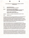 Memo to Senator Eddie Lucio and Representative Roberto Gutierrez from Dr. Juan Jose Trevino: 1995-03-15