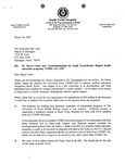 Letter from James N. Elkins to Mayor William Card: 1995-03-30