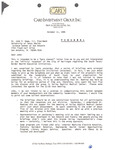 Letter from Mayor William Card to Dr. John P. Howe: 1995-10-11