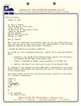 Letter from Mayor William Card to Dr. Mario Ramirez: 1995-10-31