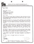 Letter from Mayor William Card to Dr. John P. Howe: 1996-03-04