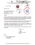 Letter from Dr. John P. Howe to Mayor William Card: 1996-03-14 by John P. Howe