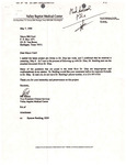 Letter from Bill Adams to Mayor William Card: 1996-05-07 by Bill Adams