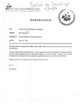 Letter from Bill Adams to Mayor William Card: 1996-05-28