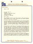 Letter from Mayor William Card to Dr. John Howe: 1996-08-07 by H. William Card Jr.