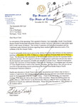 Letter from Senator Eddie Lucio to Mayor William Card: 1996-11-20 by Eddie Lucio Jr.