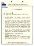 Memo from Mayor William Card to Dr. Stanley Fisch: 1996-12-31