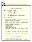 Memo from Mayor William Card: 1997-03-20