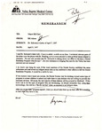 Letter from Bill Adams to Mayor William Card: 1997-04-09