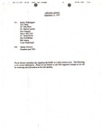 Memo from Shirley Clowers: 1997-09-25 by Shirley Clowers