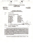 Memo from R.K. Whittington to Harlingen RAHC Steering Committee: 1998-02-26 by R. K. Whittington