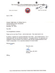 Letter from Dr. John Howe to Colonel William Card: 1998-06-08 by John P. Howe