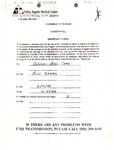 Fax from Bill Adams to Colonel William Card: 1998-06-12 by Bill Adams