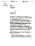 Letter from David Altman to R.K. Whittington: 1998-08-24