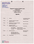 Regional Academic Health Center Celebration Agenda: 1998-12-16