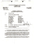 Memo from Randy K. Whittington to Harlingen RAHC Steering Committee: 1998-02-25