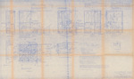 Pipe organ design blueprint - Drawing no. 106 by M.P. Möller, Inc. and Henry K. Beard