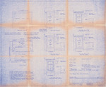 Pipe organ design blueprint - Drawing no. 16-94-2
