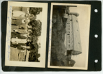 [Johnson] Photograph of Barn and Individuals Posing