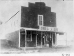 [Edinburg] Photograph of Dr. J.B.F. McMillian at Drug Store