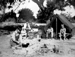 [Edinburg] Photograph of Young Boys Camping