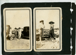 Candid Photos of People and Early Automobiles