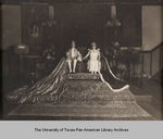 Photograph of John H. Shary and Mrs. A. Y. Baker (Emogene Baker) as King and Queen Citrus