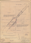 Map of Floodway and Levee Right-of-Way in the West Addition to Sharyland by John H. Shary