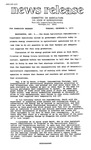Agriculture News Release - 1973-12-04 by United States. Congress. House. Committee on Agriculture and E. De la Garza