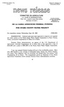 Agriculture News Release - 1990-09-26 by United States. Congress. House. Committee on Agriculture and E. De la Garza