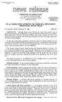 Agriculture News Release - 1990-12-21 by United States. Congress. House. Committee on Agriculture and E. De la Garza