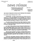 Agriculture News Release - 1993-03-10b