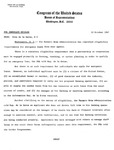 News Release - 1967-10-13 by E. De la Garza