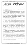News Release - 1989-04-14 by E. De la Garza