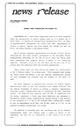 News Release - 1992-07-09 by E. De la Garza