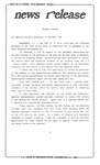 News Release - 1992-09-24 by E. De la Garza