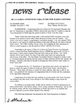 News Release - 1994-11-03 by E. De la Garza